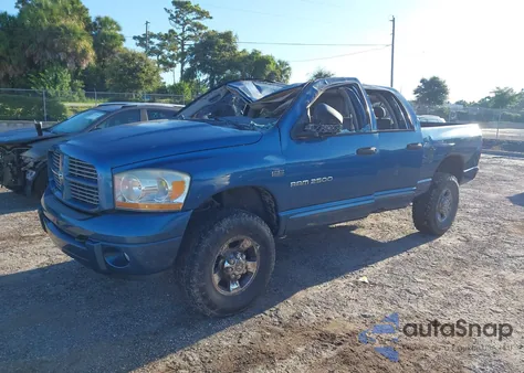 2006 Dodge Ram 2500 Slt/Trx4 Off Road/Sport/Power Wagon from USA, damaged, VIN 3D7KS28D86G123965